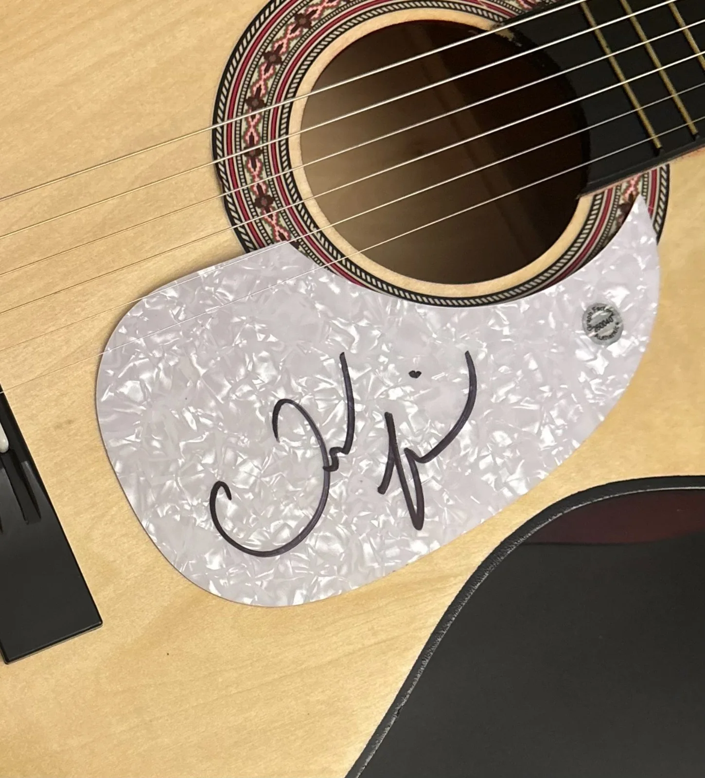 GFA Drink to that All Night Star * JERROD NIEMANN * Signed Acoustic Guitar COA, image 5