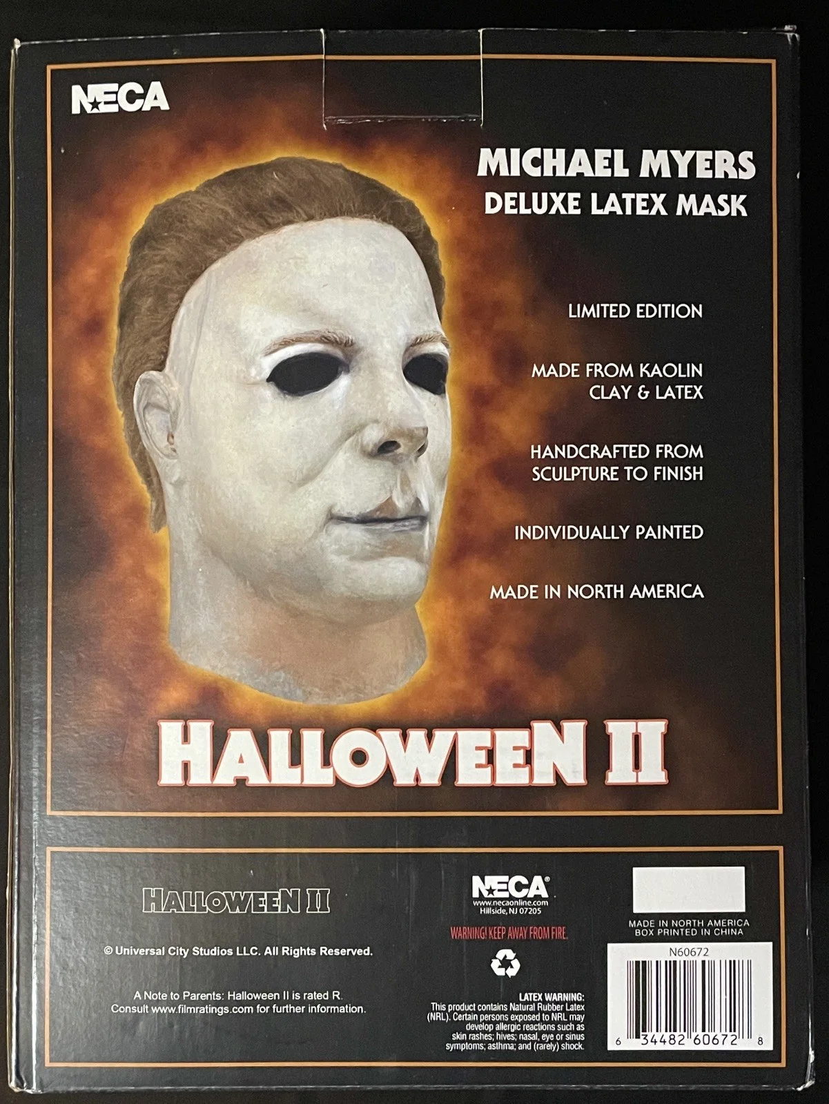 John Carpenter, Dick Warlock — Halloween II Dick Warlock John Carpenter Signed NECA Deluxe Michael Myers Mask, image 3