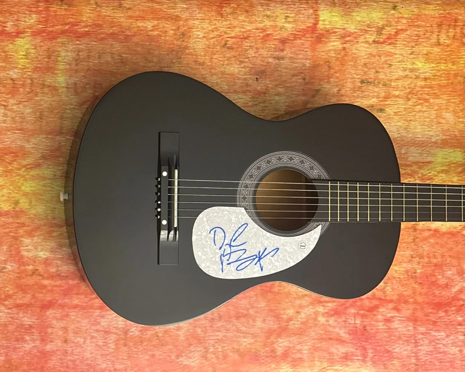 GFA Mama Can't Help You Singer * DOYLE BRAMHALL II * Signed Acoustic Guitar COA, изображение 2