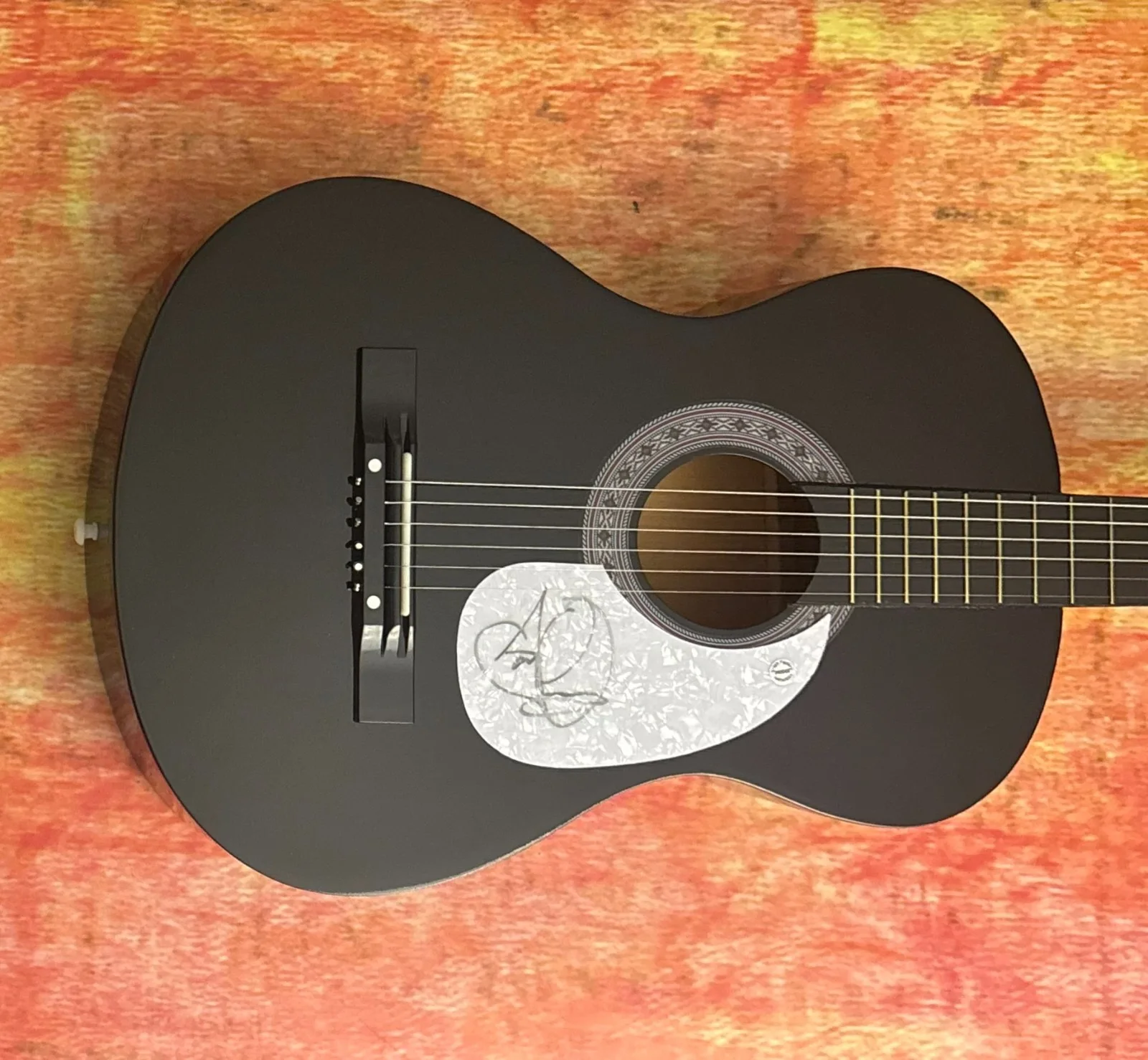 GFA Savatage Band Frontman * JON OLIVA * Signed Acoustic Guitar PROOF COA, image 4