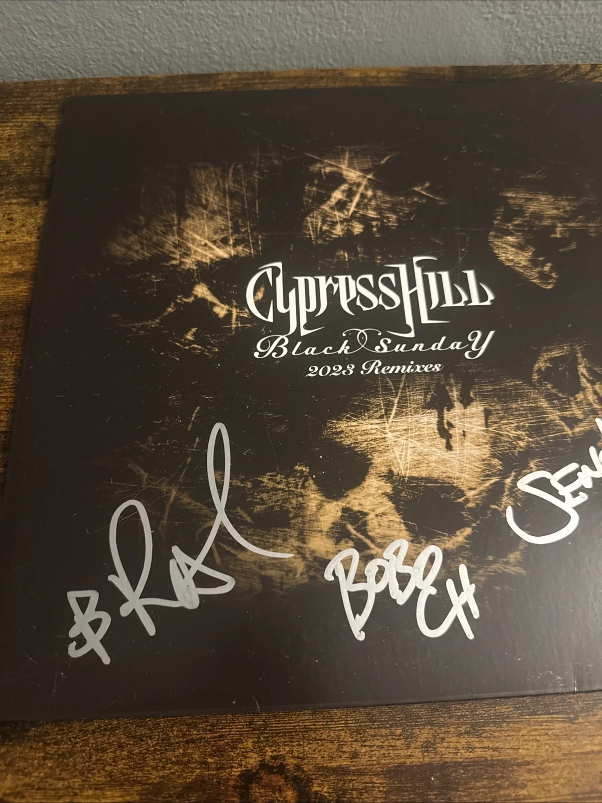 Cypress Hill Signed Autographed Vinyl LP Black Sunday 2023 Remix BAs Coa B-real, изображение 2
