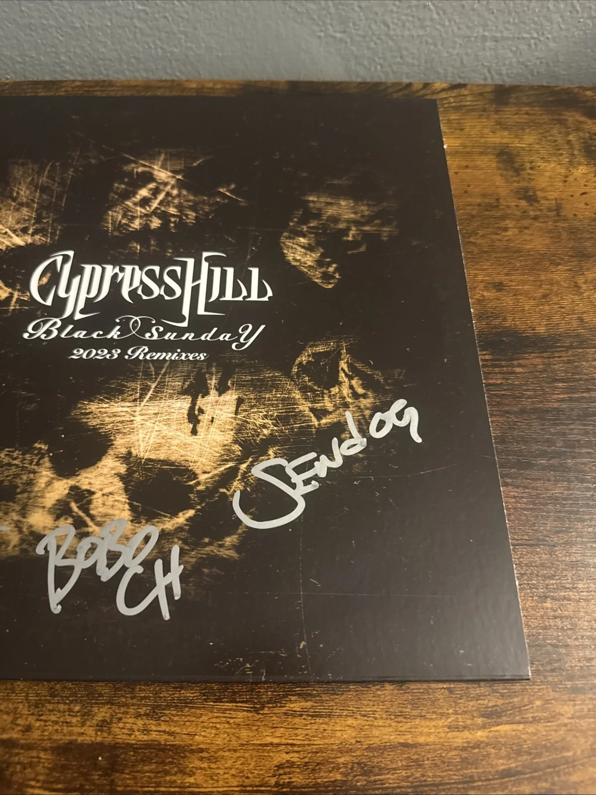 Cypress Hill Signed Autographed Vinyl LP Black Sunday 2023 Remix BAs Coa B-real, изображение 3