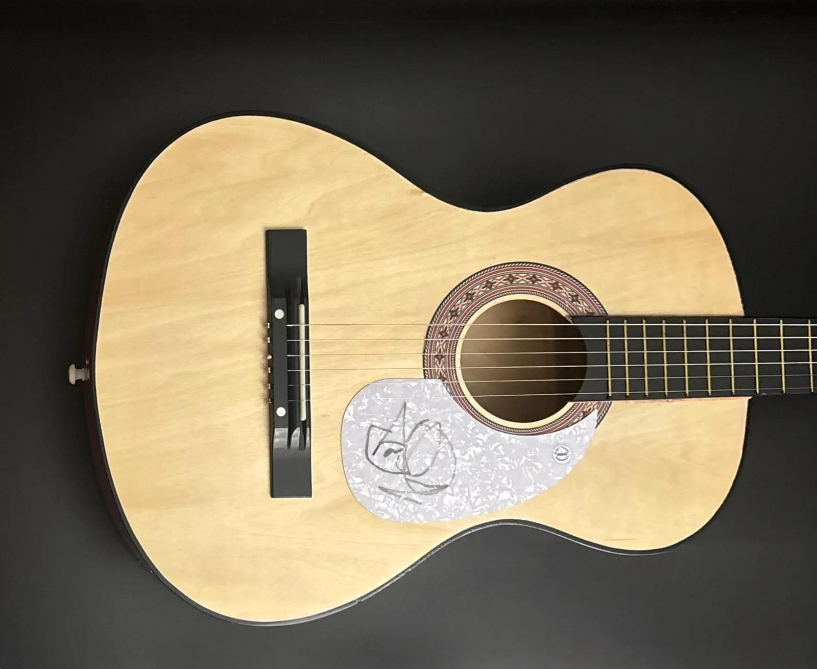 GFA Savatage Band Frontman * JON OLIVA * Signed Acoustic Guitar PROOF COA, image 4
