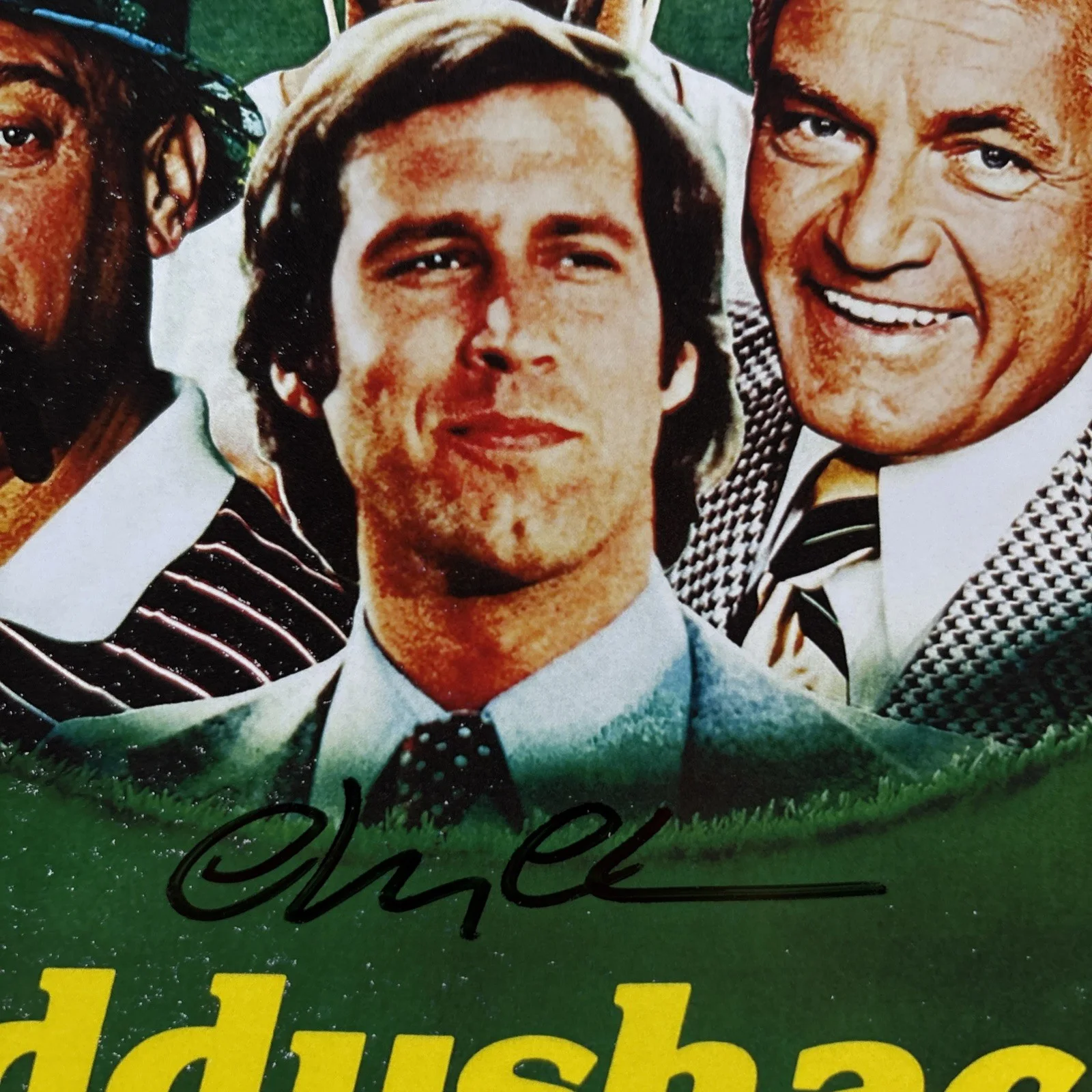 Chevy Chase — Chevy Chase Autographed 11X17 Caddyshack Movie Poster - Beckett Hologram, изображение 5
