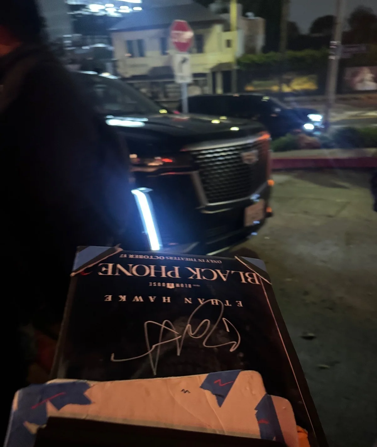Ethan Hawke — Ethan Hawke Autographed Black Phone 2 Poster 12x18, image 3