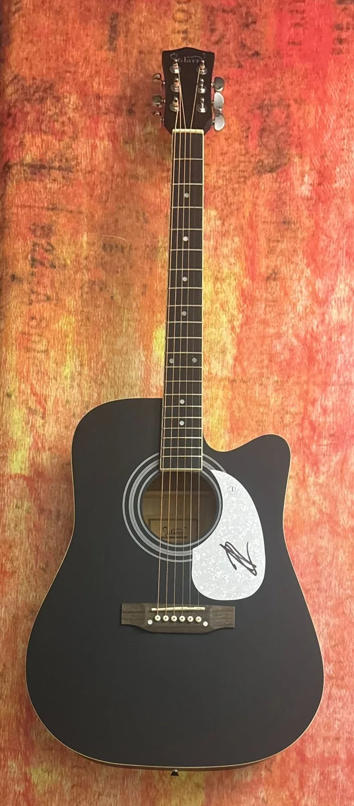 GFA Creed Human Clay * SCOTT STAPP * Signed 41" Acoustic Guitar PROOF COA, изображение 4