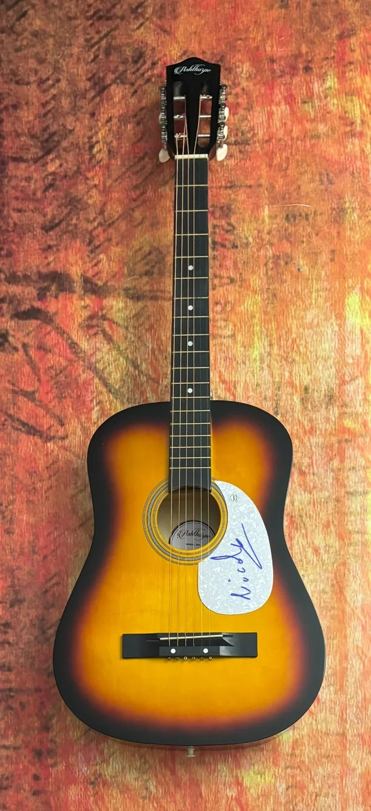 GFA Gipsy Kings Bamboleo * NICOLAS REYES * Signed Acoustic Guitar COA, изображение 3