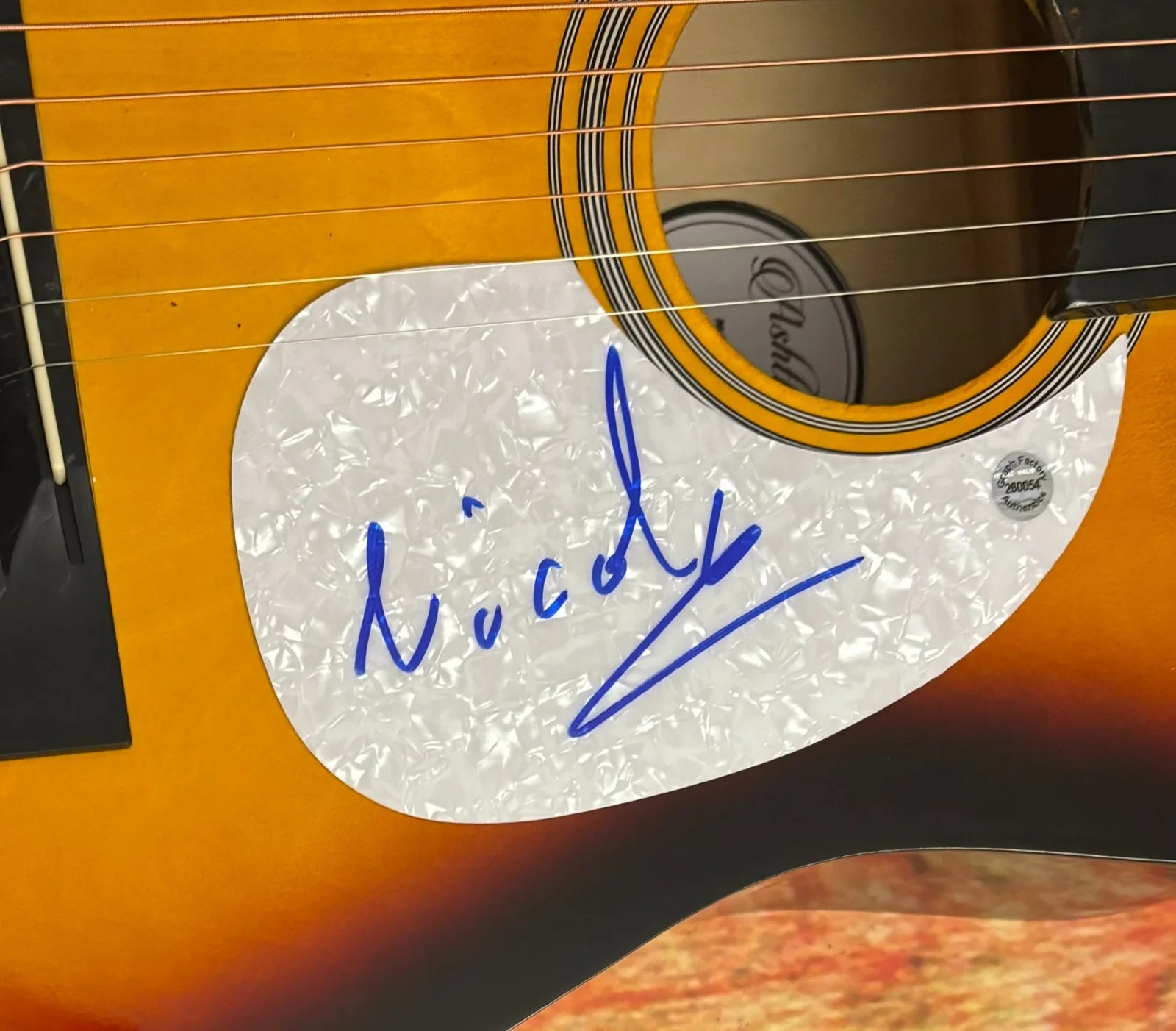 GFA Gipsy Kings Bamboleo * NICOLAS REYES * Signed Acoustic Guitar COA, изображение 5