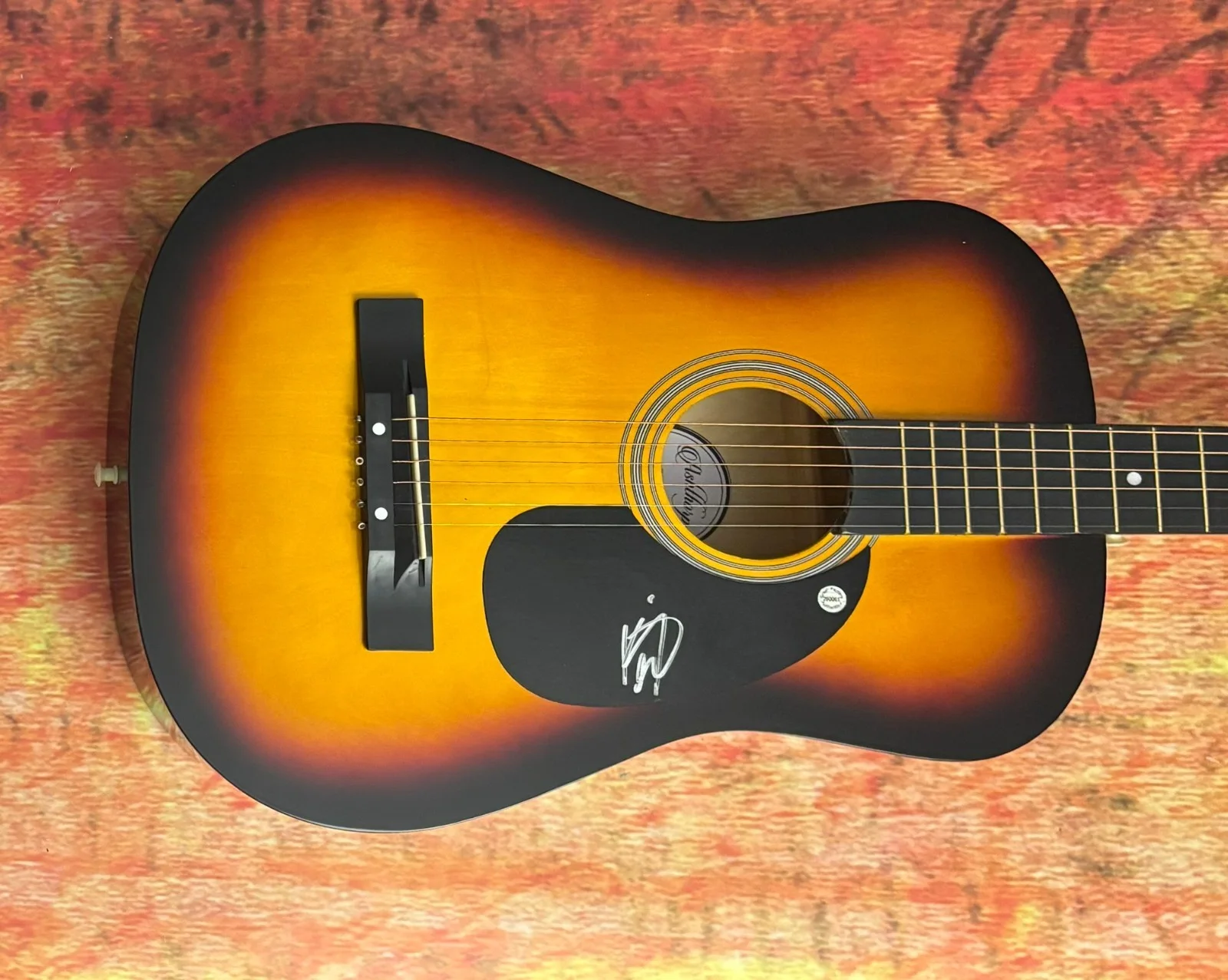 GFA Wild World She's Mine * KIP MOORE * Signed Acoustic Guitar PROOF COA, изображение 2