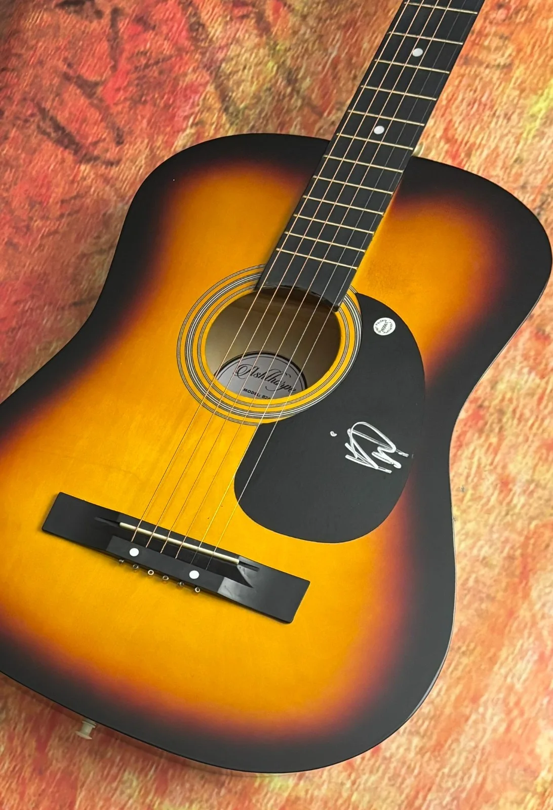 GFA Wild World She's Mine * KIP MOORE * Signed Acoustic Guitar PROOF COA, изображение 5