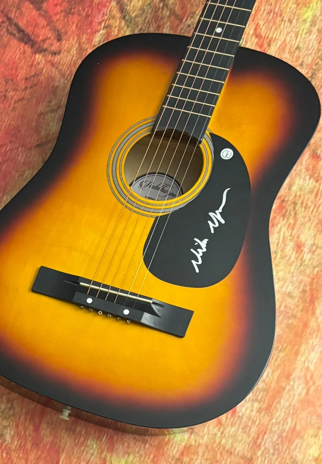 GFA Good Time & Paradise to Me * NIKO MOON * Signed Acoustic Guitar PROOF COA, image 5