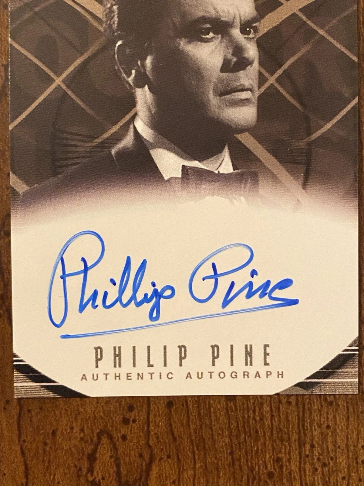 Phillip Pine — Phillip Pine Signed Autographed The Outer Limits Card Rittenhouse, image 2