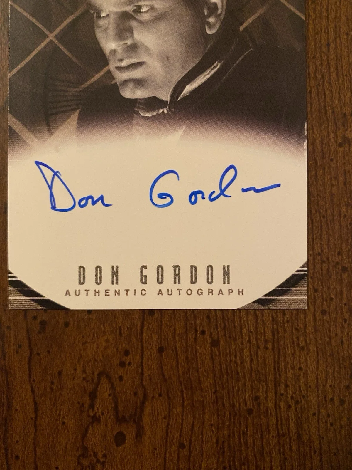 Don Gordon — Don Gordon Signed Autographed The Outer Limits Trading Card Rittenhouse, image 2