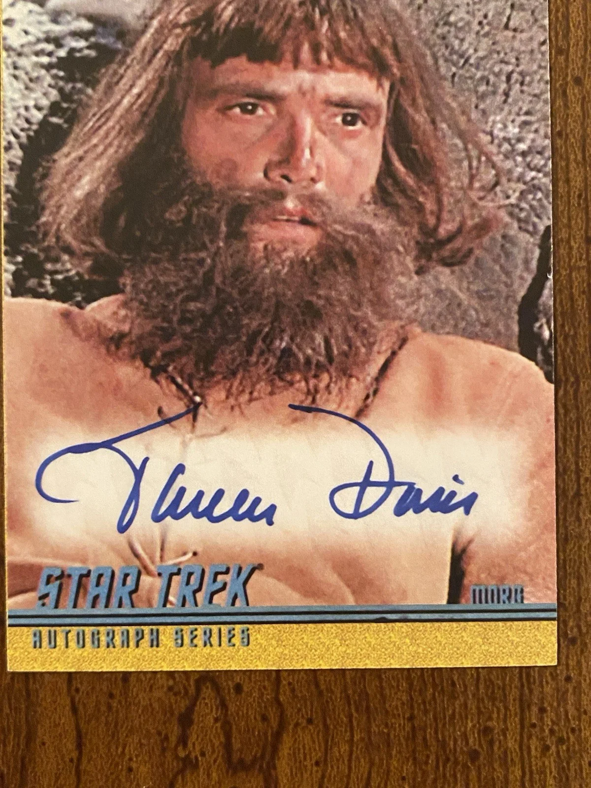 James Daris — James Daris Signed Autographed Star Trek The Original Series Card Rittenhouse, изображение 2