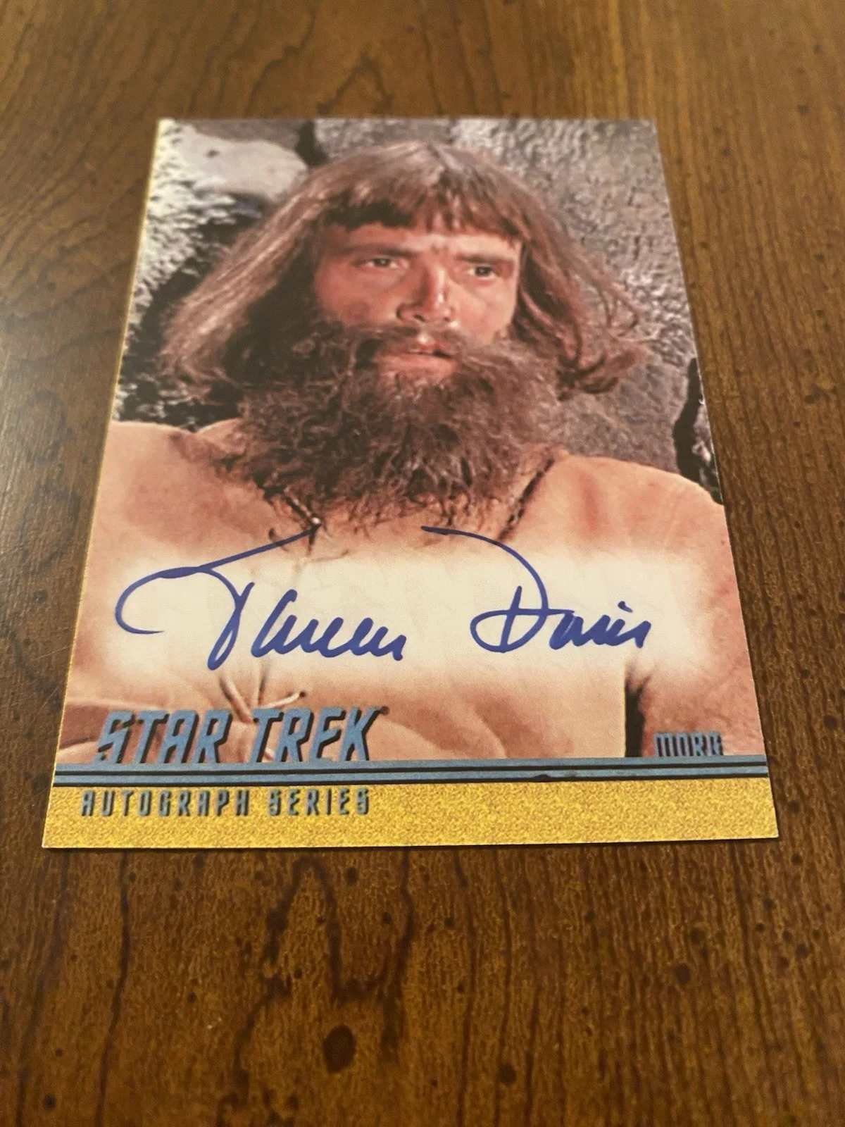 James Daris — James Daris Signed Autographed Star Trek The Original Series Card Rittenhouse, изображение 3