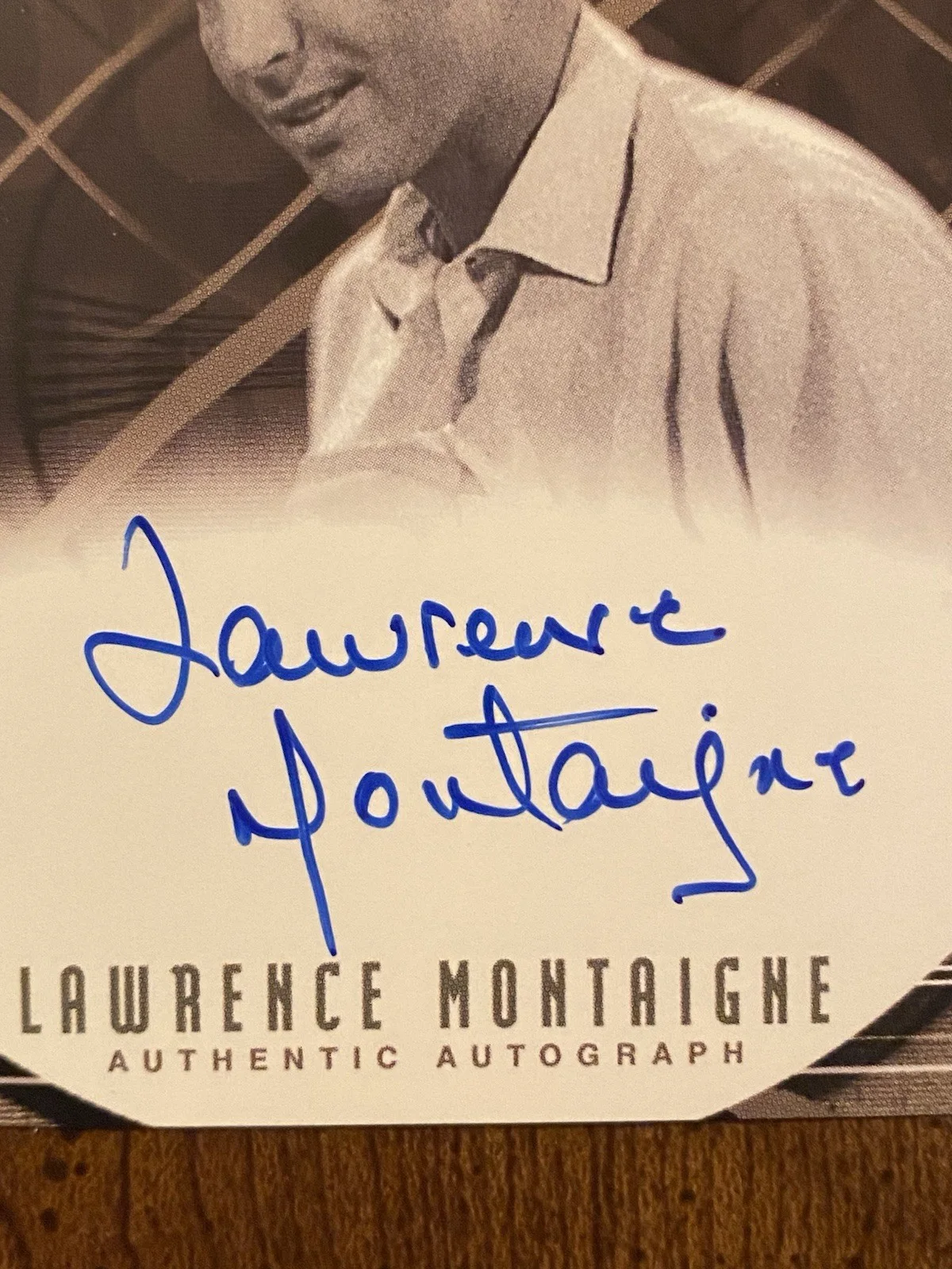 Lawrence Montaigne — Lawrence Montaigne Signed Autographed The Outer Limits Card Rittenhouse, image 2