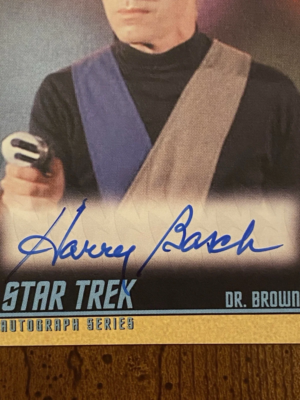 Harry Basch — Harry Basch Signed Autographed Star Trek Trading Card Rittenhouse, image 2