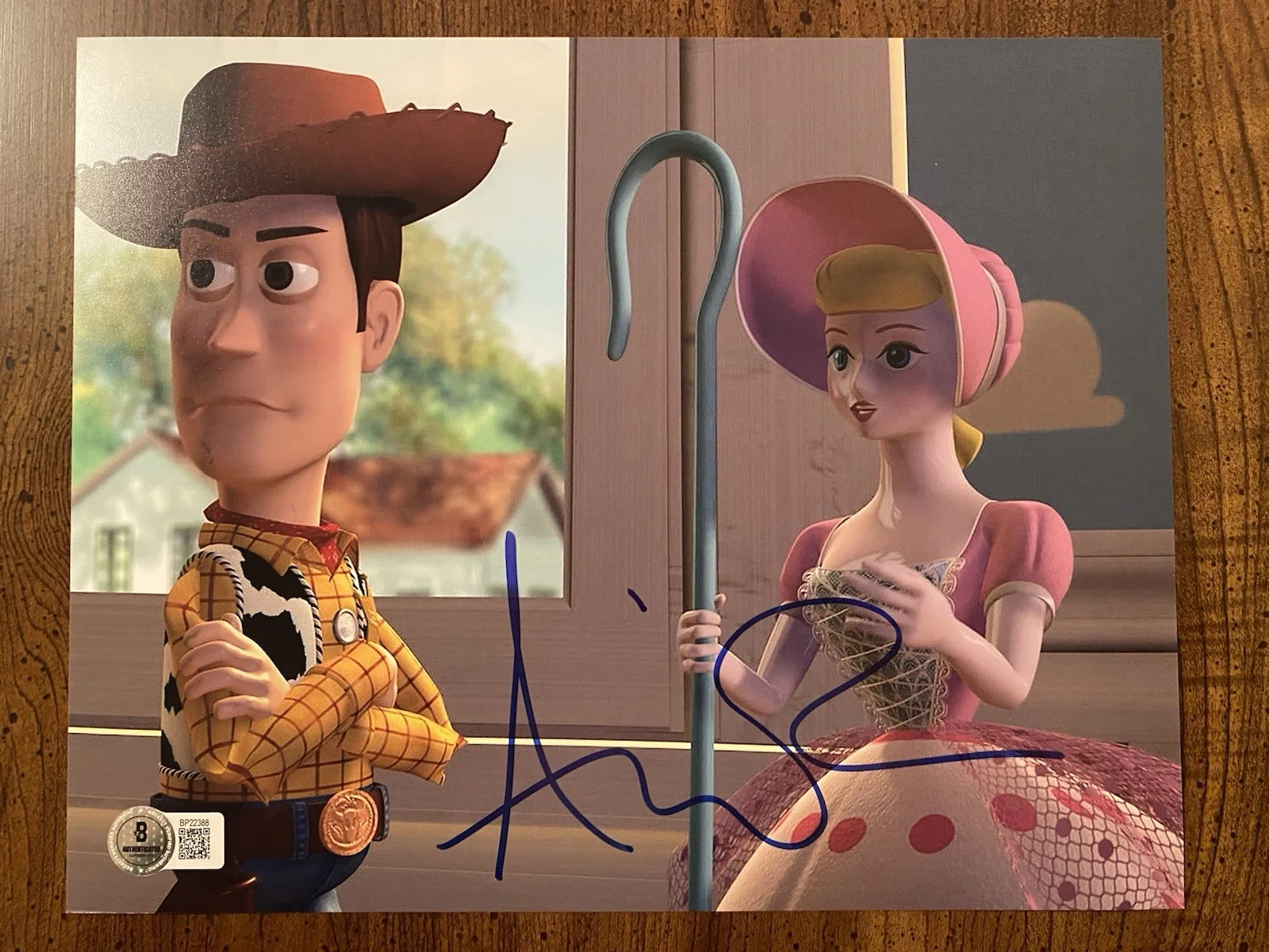 Annie Potts — Annie Potts Signed Autographed Photo Bo Peep With Woody Toy Story Beckett BAS