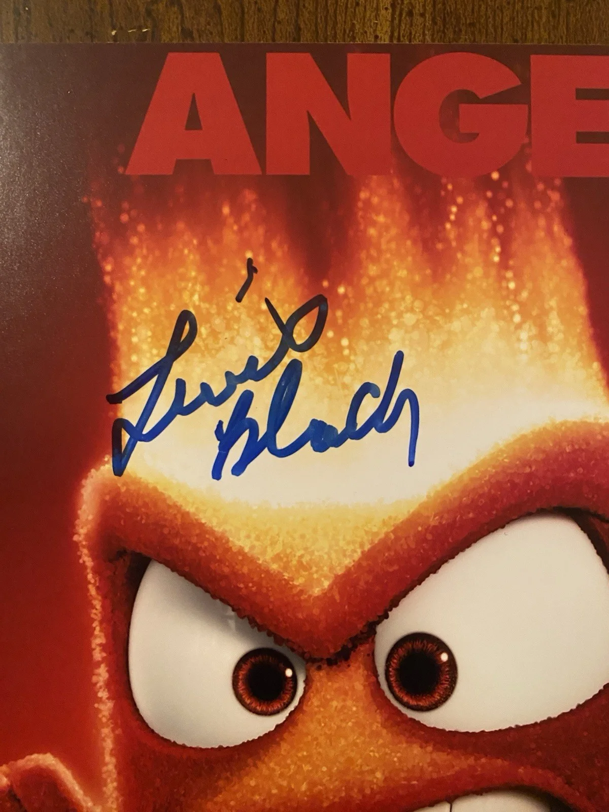 Lewis Black — Lewis Black Signed Autographed Photo With COA Anger Inside Out Disney, image 2