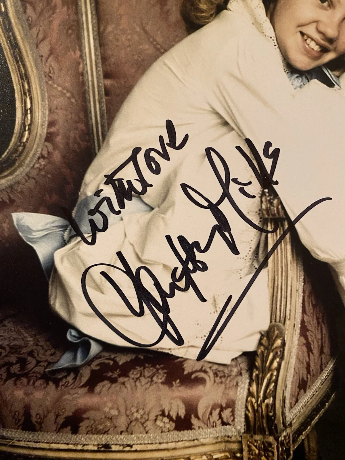 Hayley Mills — Hayley Mills Signed Autographed 8x10 Photo Pollyanna Disney Classic Beckett BAS, изображение 2