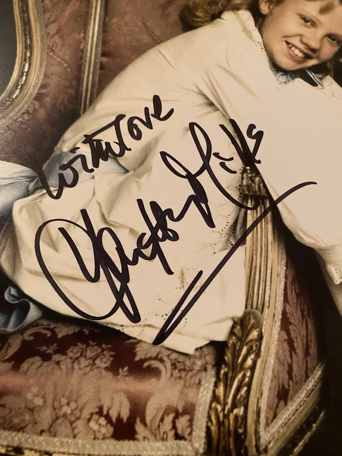 Hayley Mills — Hayley Mills Signed Autographed 8x10 Photo Pollyanna Disney Classic Beckett BAS, изображение 3