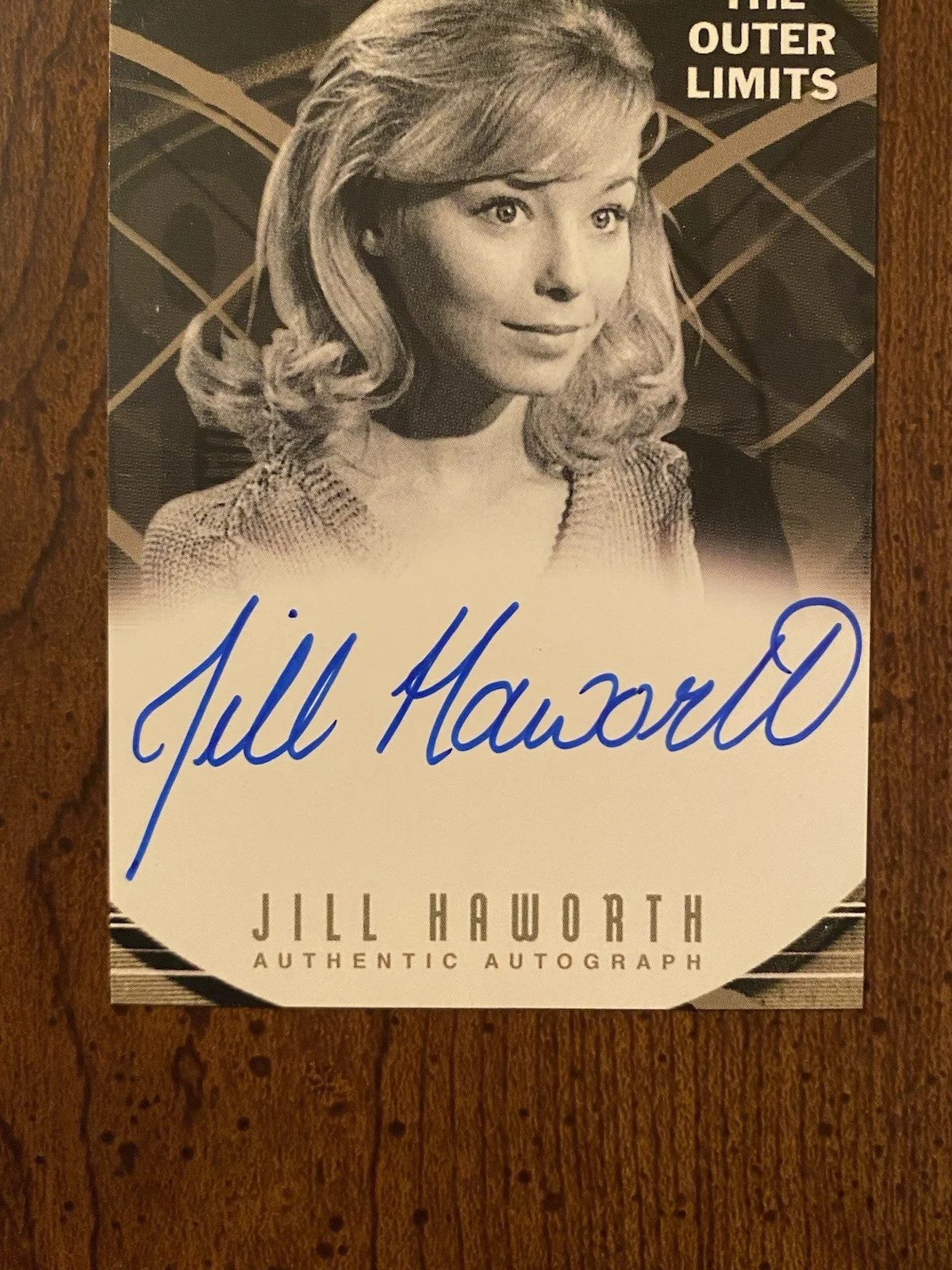 Jill Haworth — Jill Haworth Signed Autographed The Outer Limits Card Rittenhouse, image 2