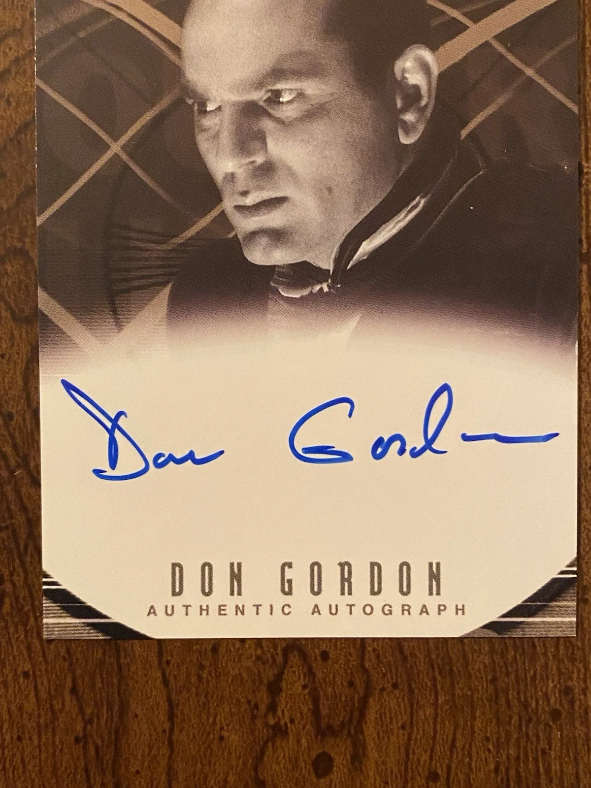 Don Gordon — Don Gordon Signed Autographed The Outer Limits Card Rittenhouse, image 2