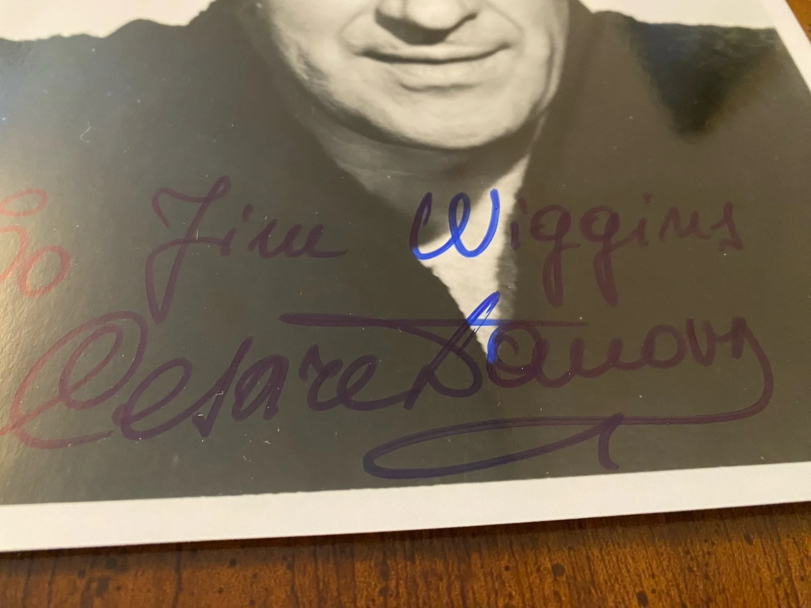 Cesare Danova — Cesare Danova Signed Autographed Photo With COA Viva Las Vegas Cleopatra Etc, image 3