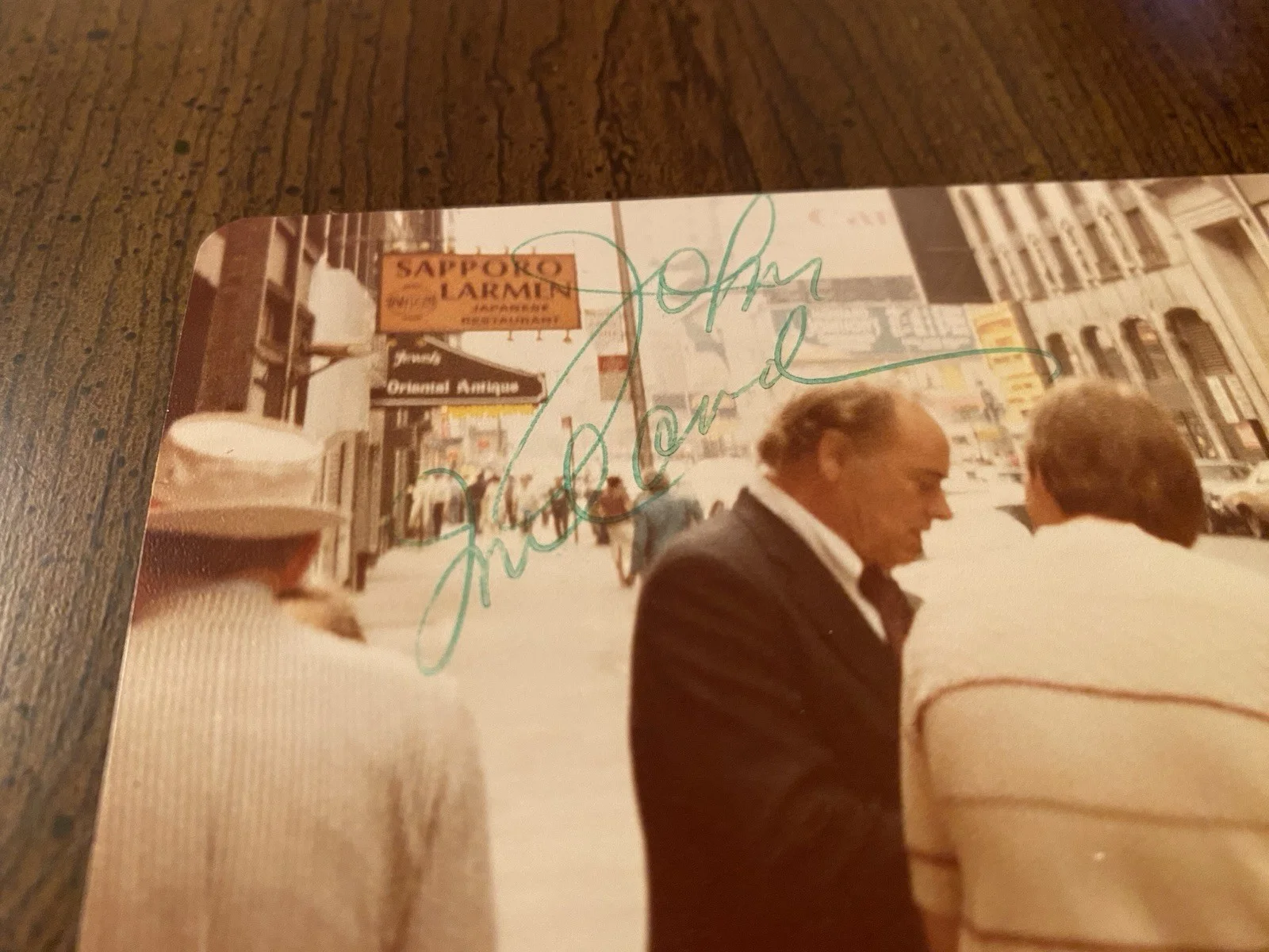 John Ireland — John Ireland Signed Autographed Candid Photo w COA Red River Spartacus Gunfight, image 3