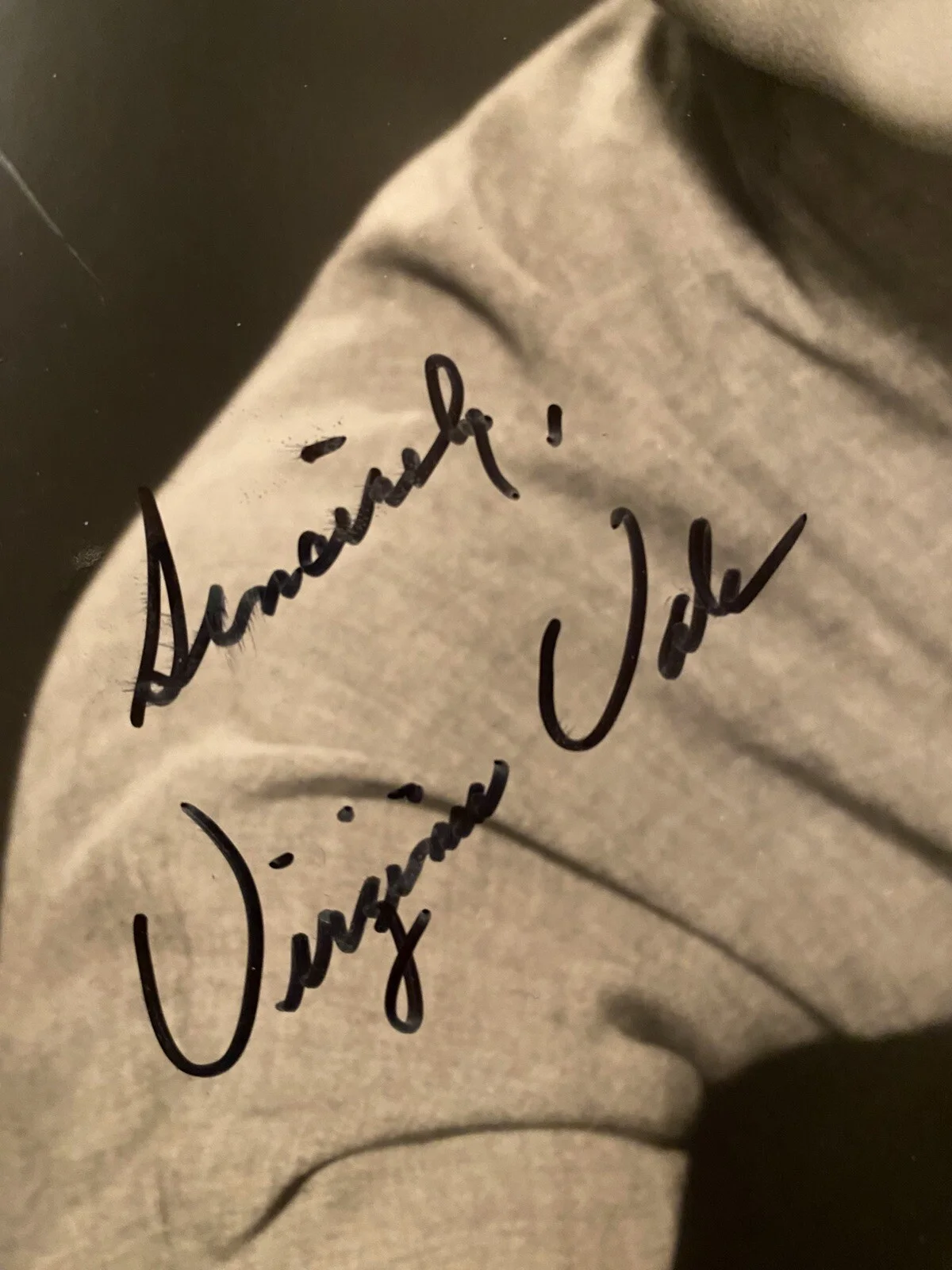 Virginia Vale — Virginia Vale Signed Autographed Photo With COA Blonde Comet King Of Alcatraz, изображение 2