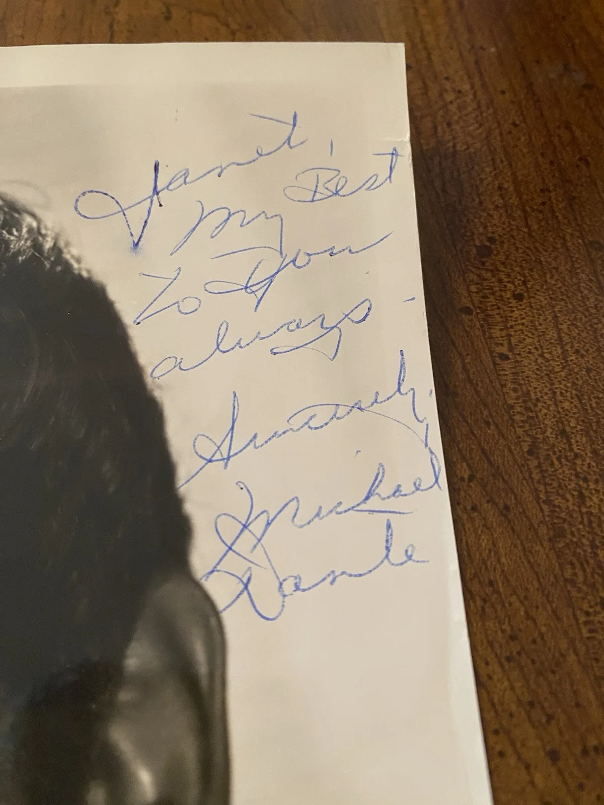 Michael Dante — Michael Dante Signed Autographed Photo With COA Kid Galahad Winterhawk Seven Thi, image 3