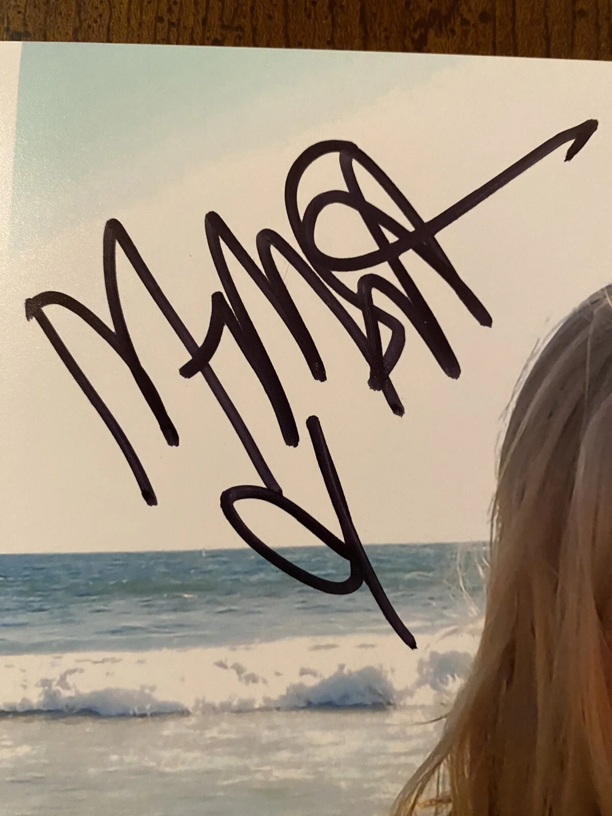 Meghan Smith — Meghan Smith Signed Autographed Photo With COA The Clown Statue, изображение 2