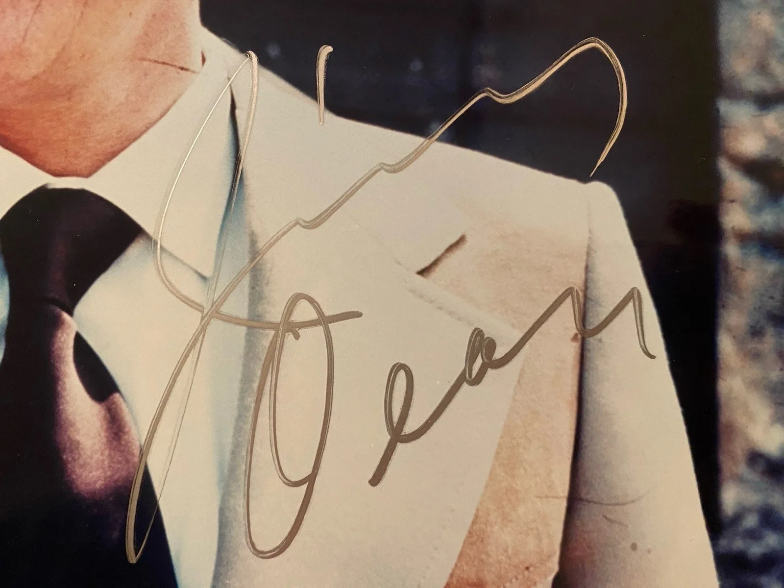 James Dean — Jimmy Dean Signed Autographed Photo With COA Singer James Bond Daniel Boone, изображение 2