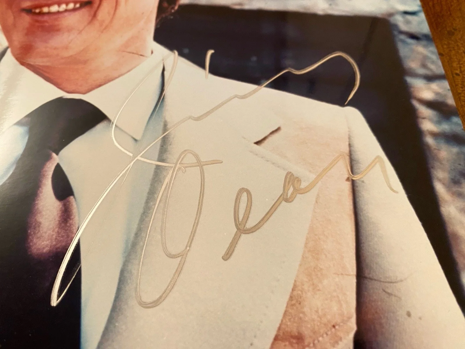 James Dean — Jimmy Dean Signed Autographed Photo With COA Singer James Bond Daniel Boone, изображение 3