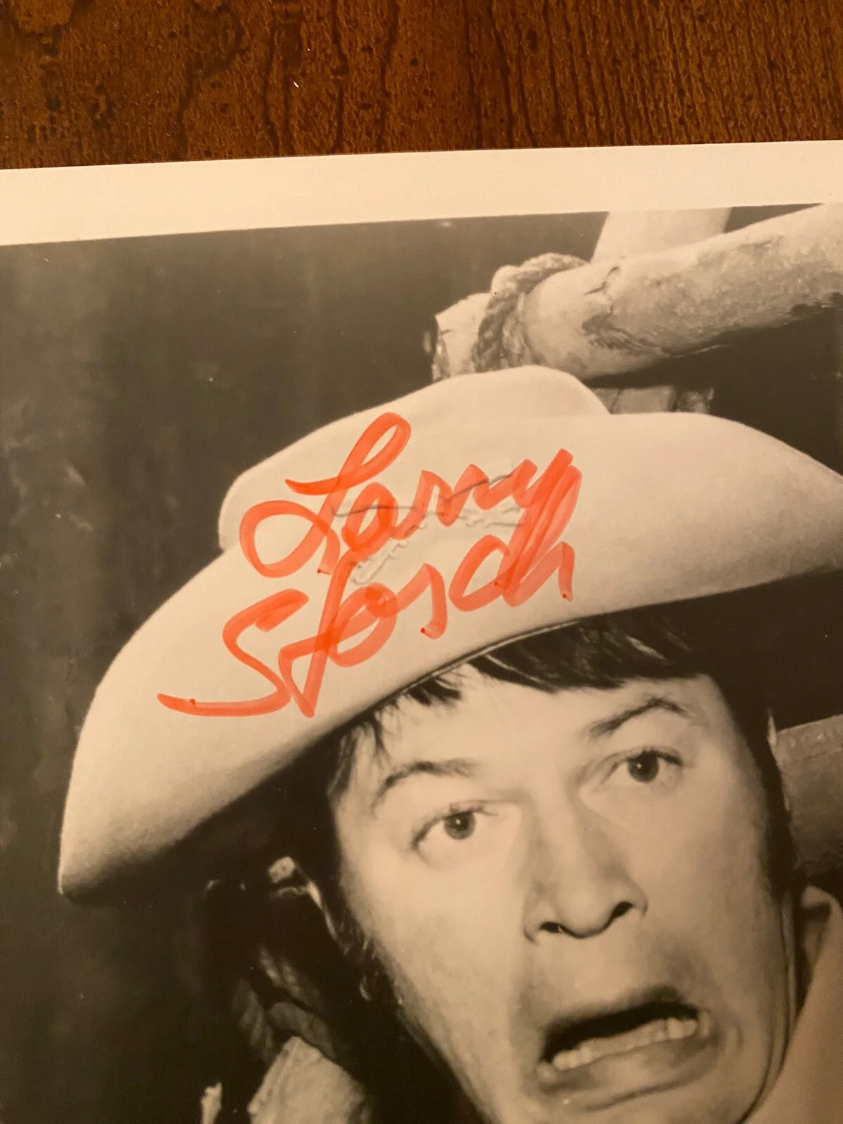 Larry Storch — Larry Storch Signed Autographed Photo With COA F Troop Tennessee Tuxedo Gilligan, изображение 2