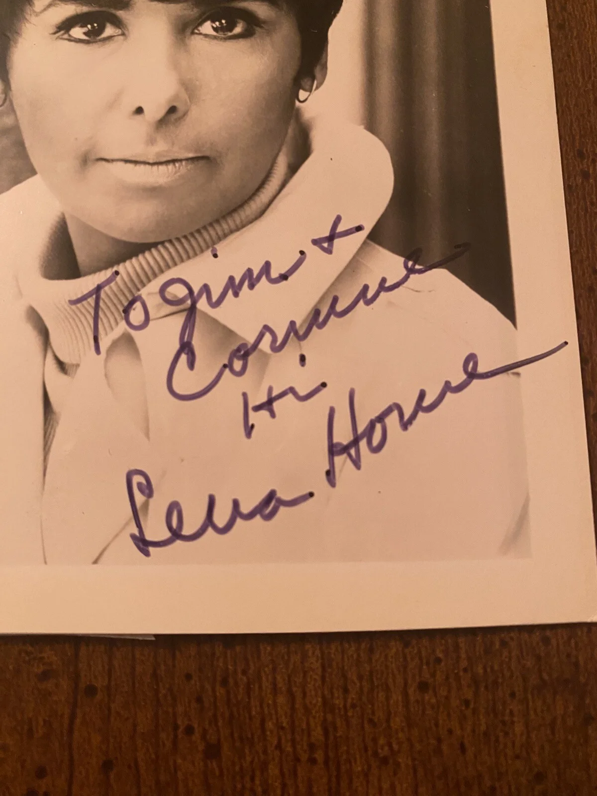 Lena Horne — Lena Horne Signed Autographed Photo With COA The Wiz Stormy Weather Cabin In The, изображение 2