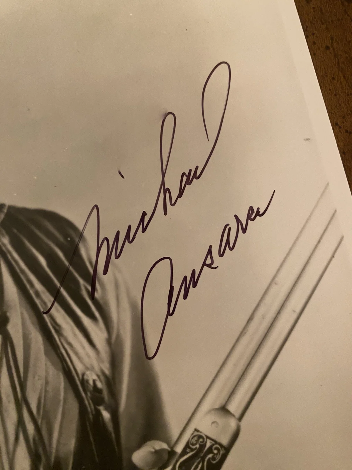 Michael Ansara — Michael Ansara Signed Autographed Photo With COA Broken Arrow Star Trek Batman, image 2