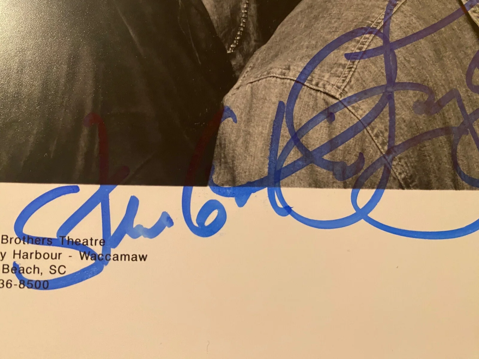 The Gatlin Brothers Signed Autographed Photo With COA All 3 Larry Rudy Steve, изображение 2