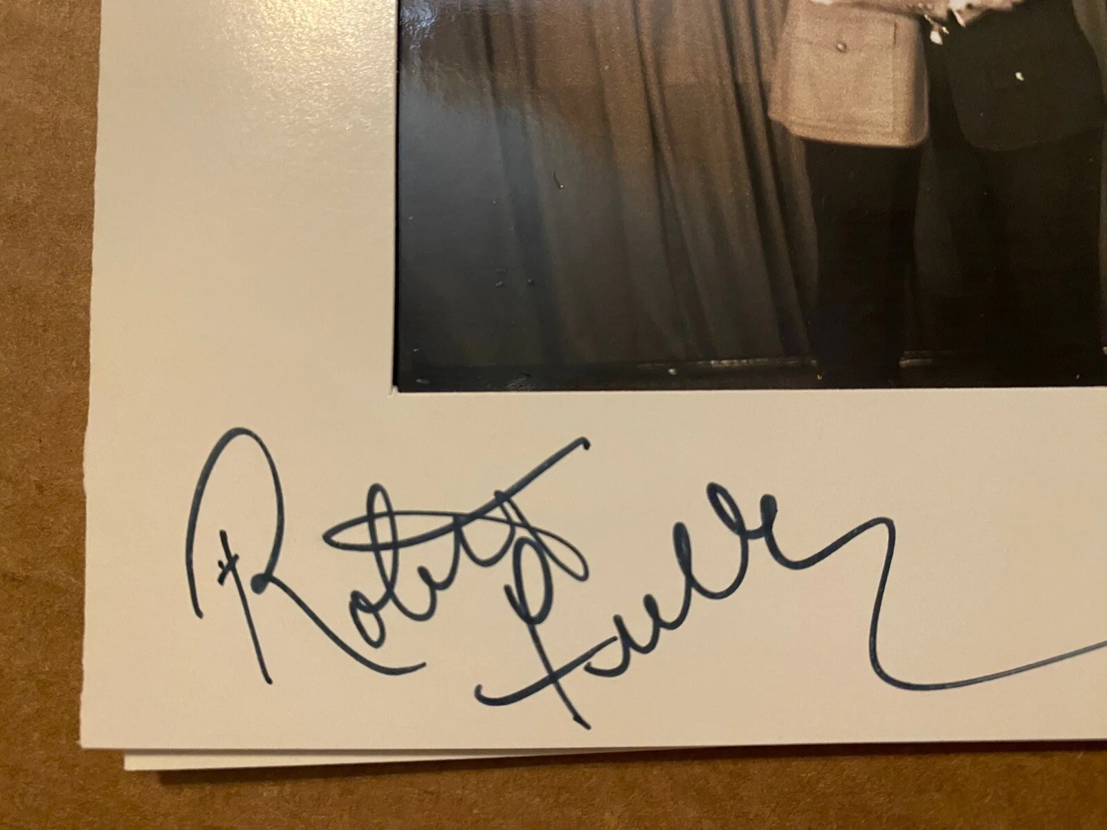 Robert Fuller — Robert Fuller Signed Autographed Vintage Frame Laramie Emergency Wagon Train, image 2