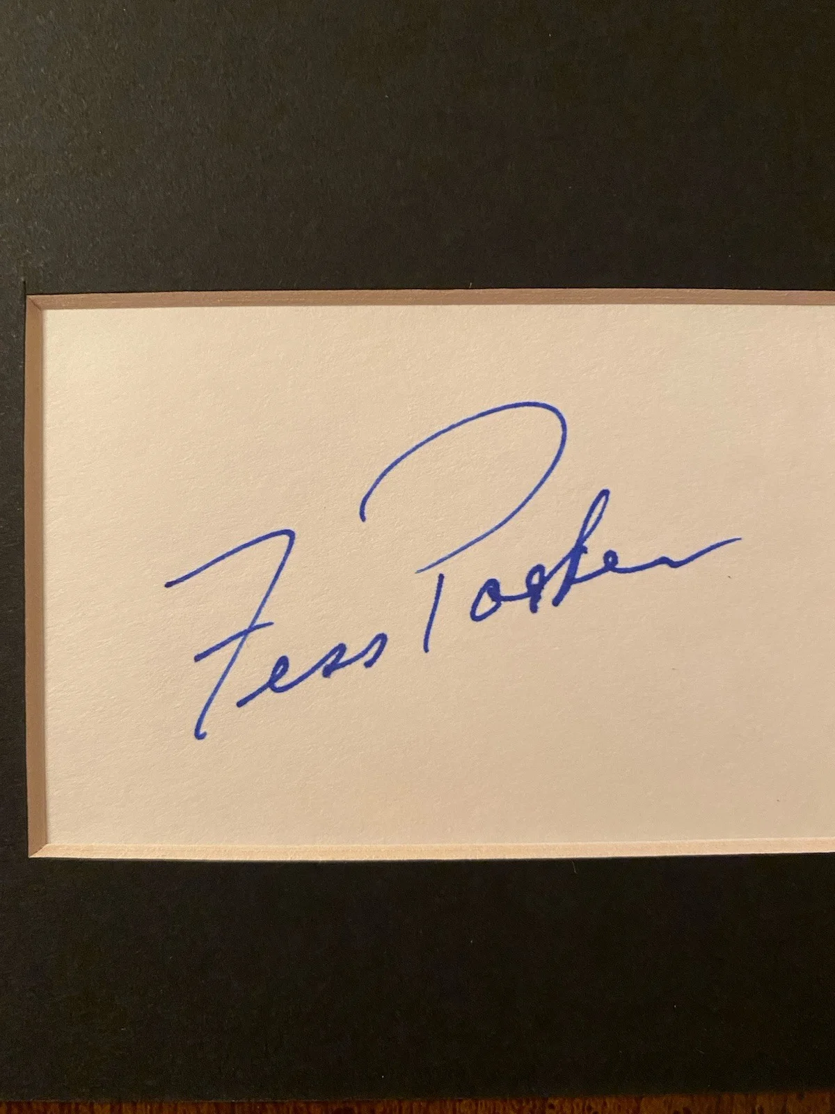Fess Parker — Fess Parker Signed Autographed 11x14 Photo Index Matted With COA The Jayhawkers, изображение 2