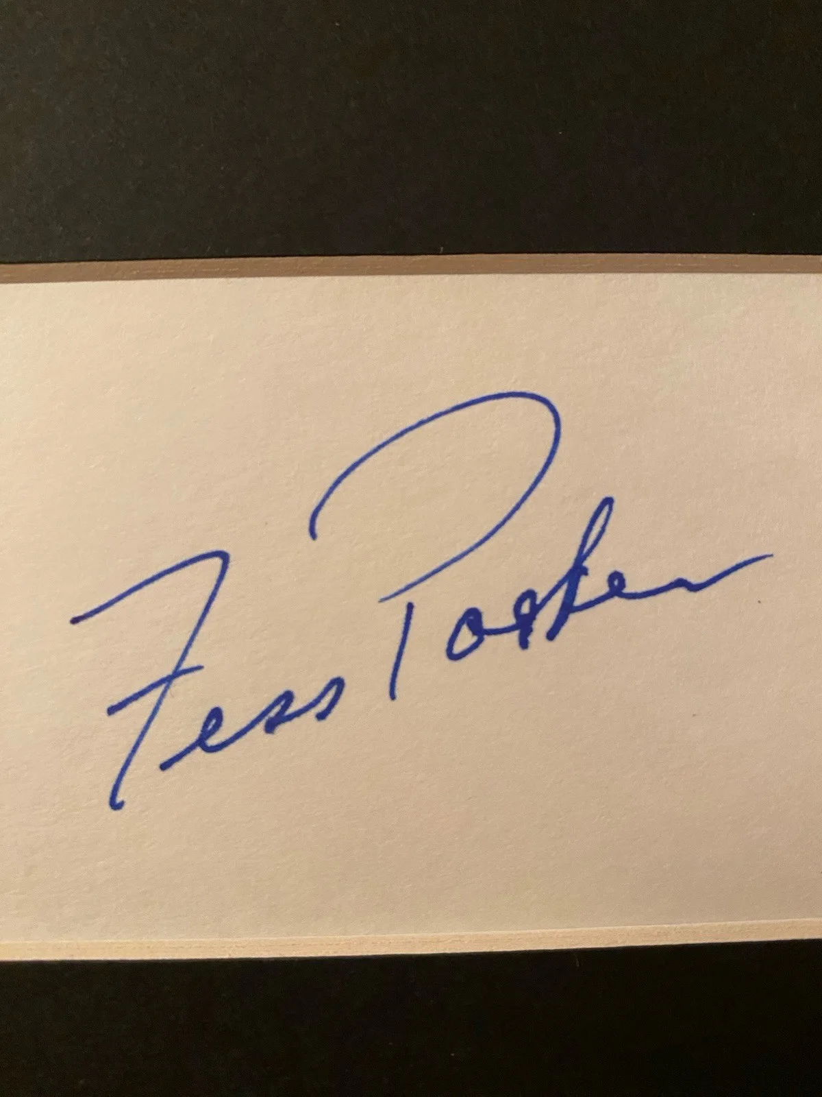 Fess Parker — Fess Parker Signed Autographed 11x14 Photo Index Matted With COA The Jayhawkers, изображение 3