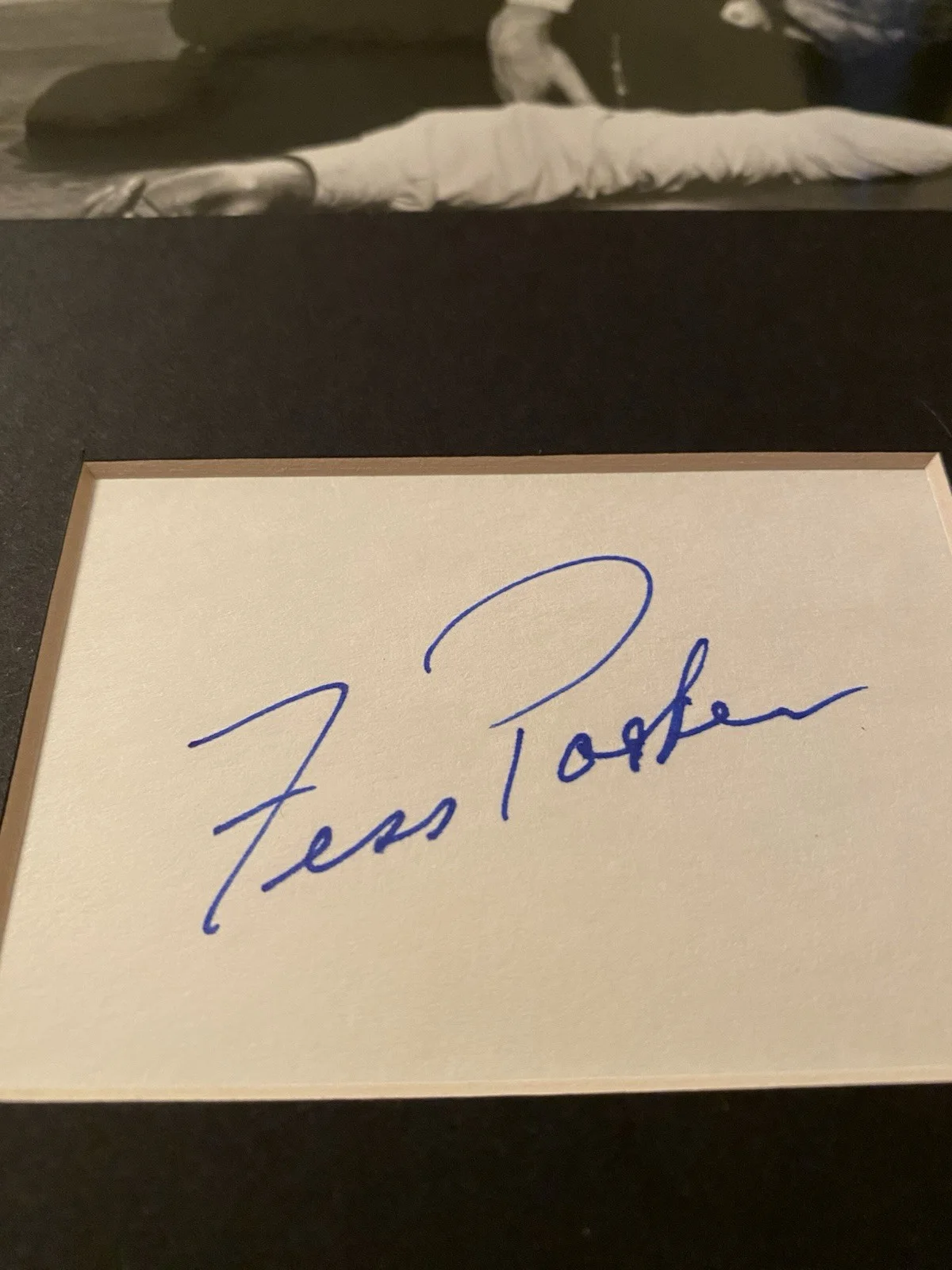 Fess Parker — Fess Parker Signed Autographed 11x14 Photo Index Matted With COA The Jayhawkers, изображение 4