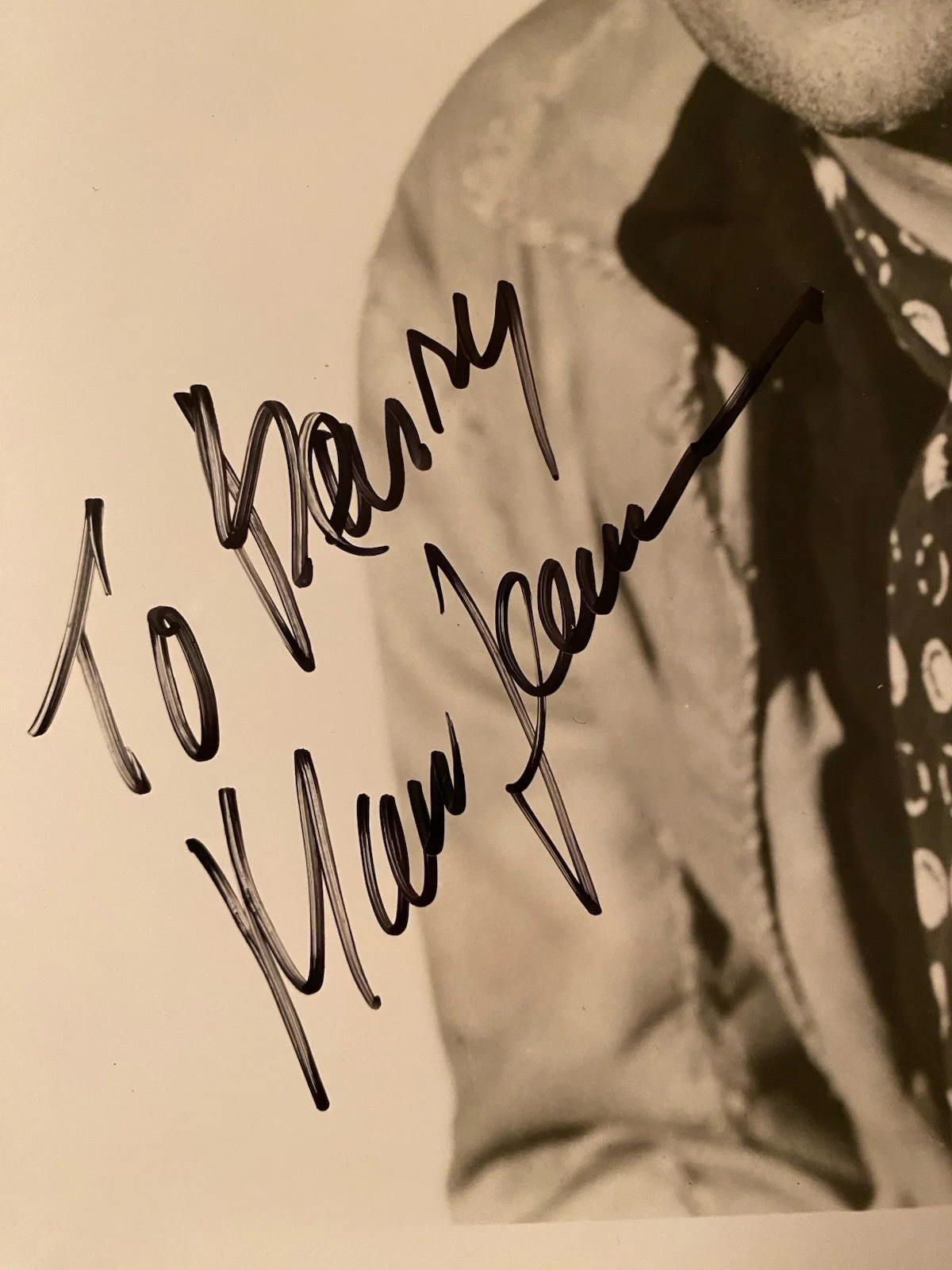 Marc Lawrence — Marc Lawrence Signed Autographed Photo With COA The Ox Bow Incident Shepherd Of, image 2