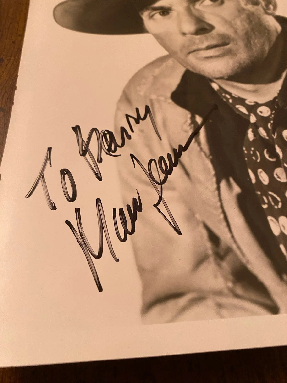 Marc Lawrence — Marc Lawrence Signed Autographed Photo With COA The Ox Bow Incident Shepherd Of, image 3
