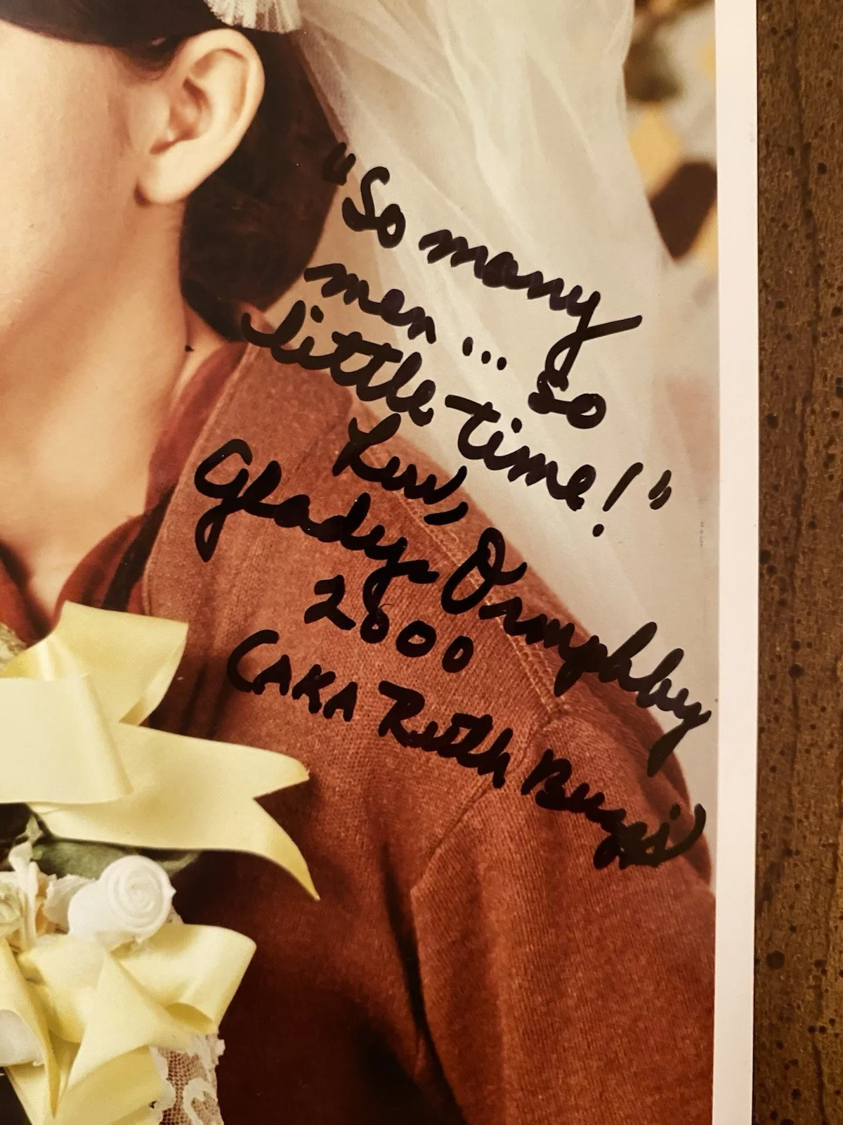 Ruth Buzzi — Ruth Buzzi Signed Autographed Photo With COA Laugh In Nice Inscription, image 2