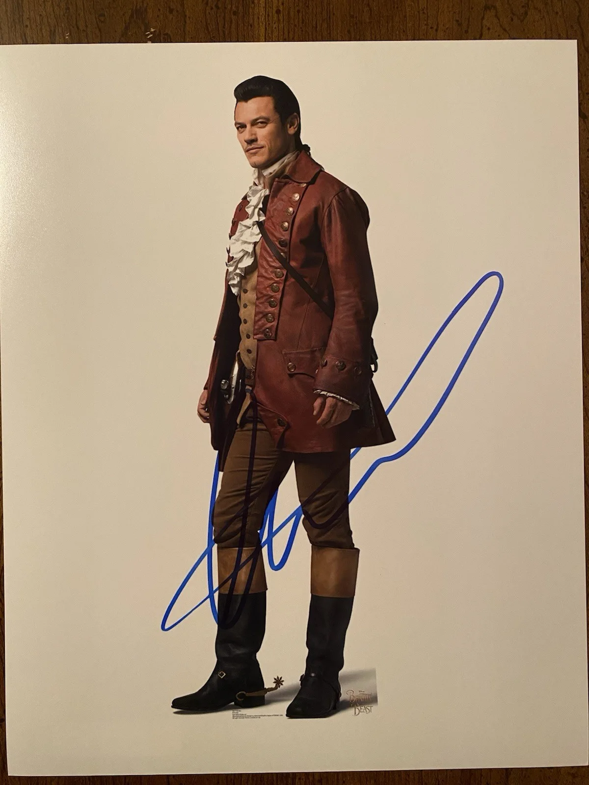 Luke Evans — Luke Evans Signed Autographed Photo With COA Beauty And The Beast The Hobbit