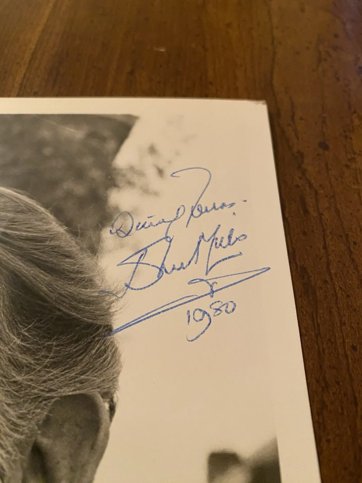 John Mills — John Mills Signed Autographed Photo With COA Swiss Family Robinson Dunkirk Etc, изображение 3