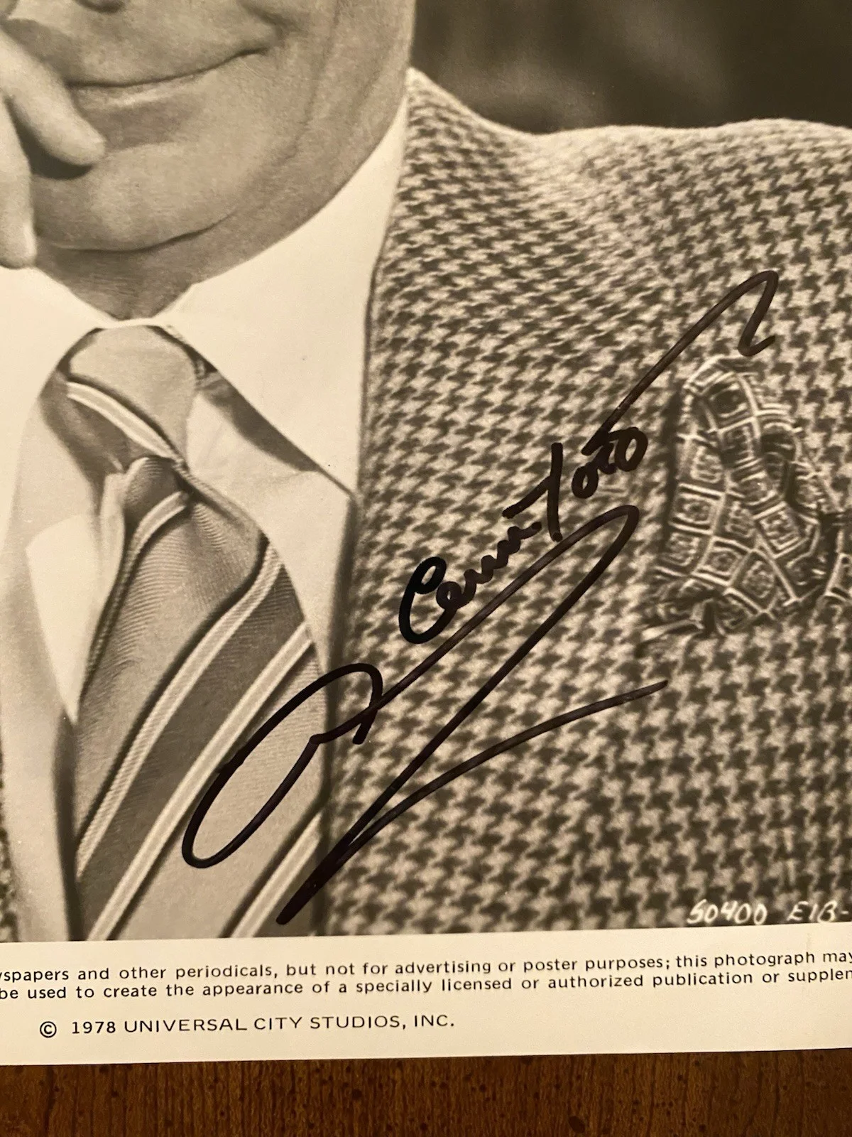 Glenn Ford — Glenn Ford Signed Autographed Photo With COA Superman Blackboard Jungle Gilda, изображение 2