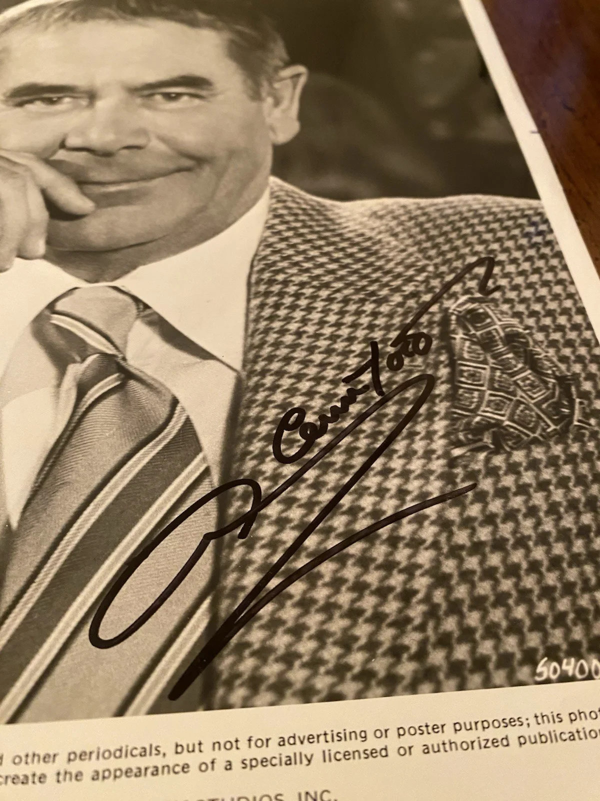 Glenn Ford — Glenn Ford Signed Autographed Photo With COA Superman Blackboard Jungle Gilda, изображение 3