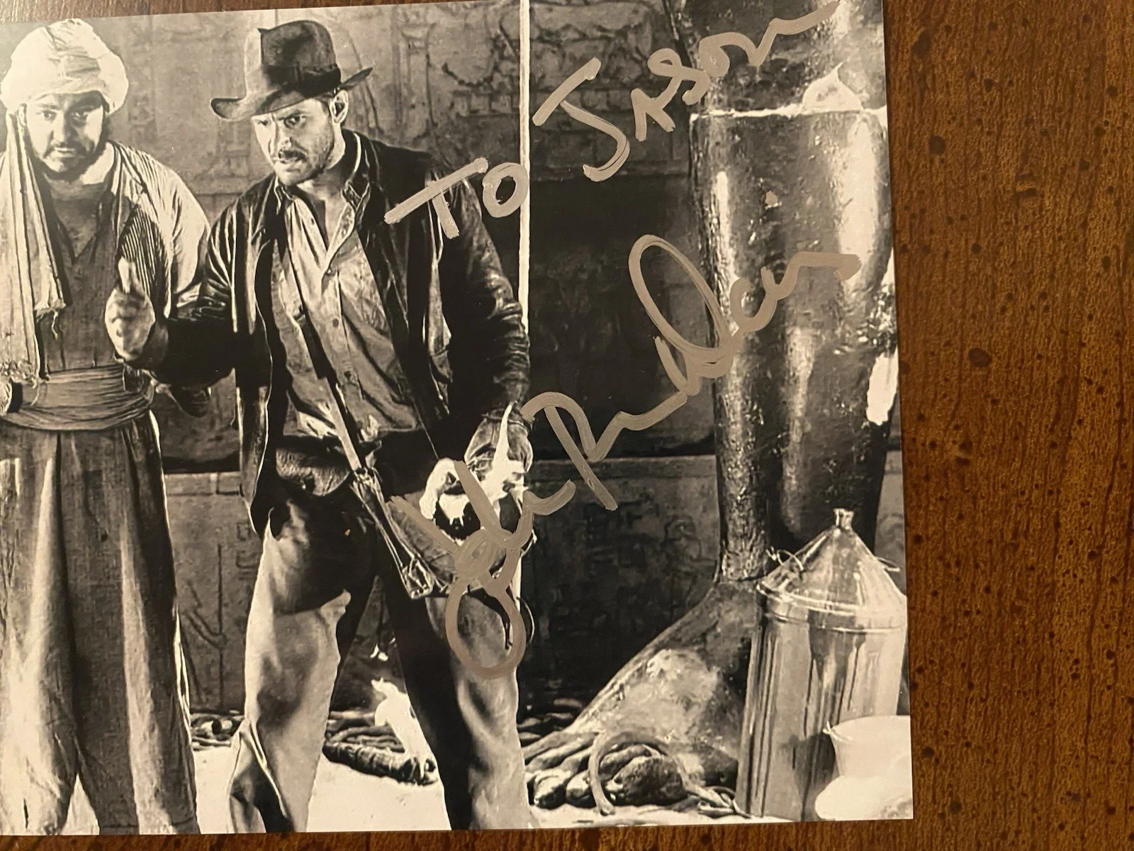 John Rhys Davies — John Rhys Davies Signed Autographed Photo Indiana Jones Lord Of The Rings w COA, изображение 2